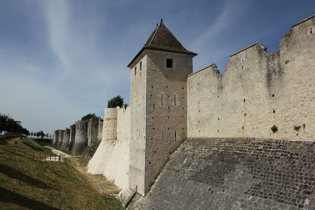 Provins old town in France