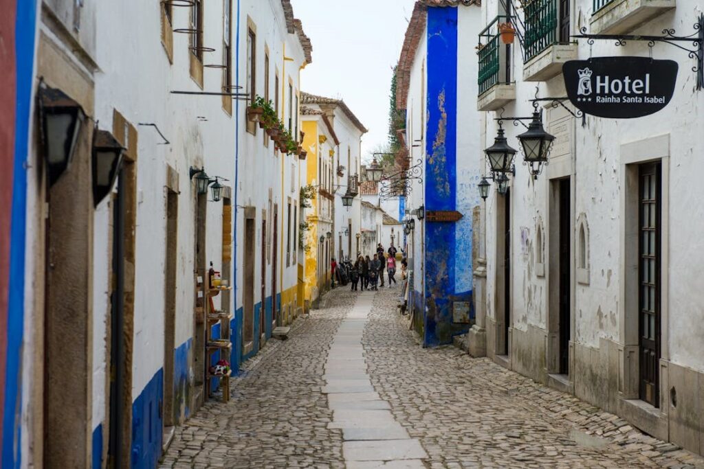 Óbidos Old Town in Portugal