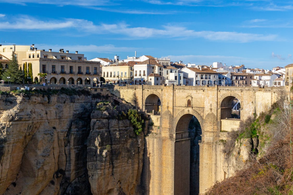 Ronda old town in Spain