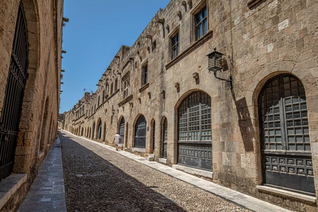 Rhodes - Old Town in Greece