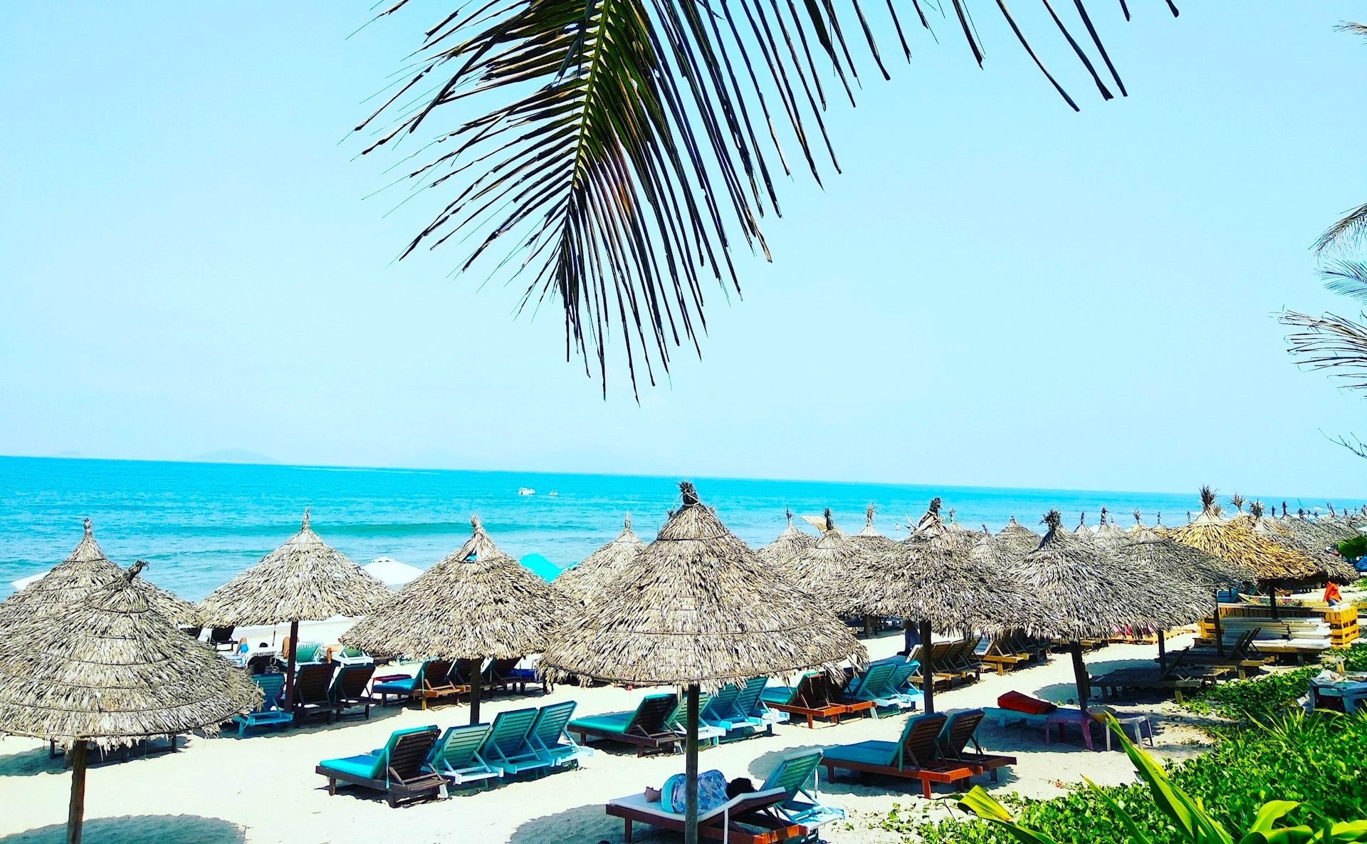 Strand i Vietnam