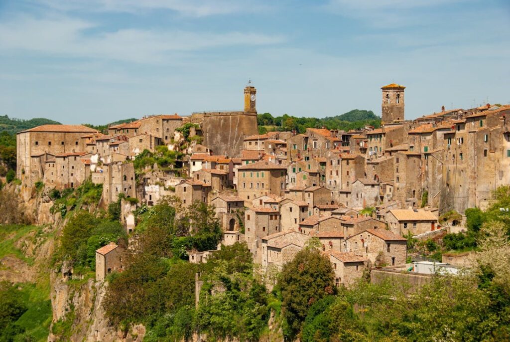 Pitigliano Old Town in Italy