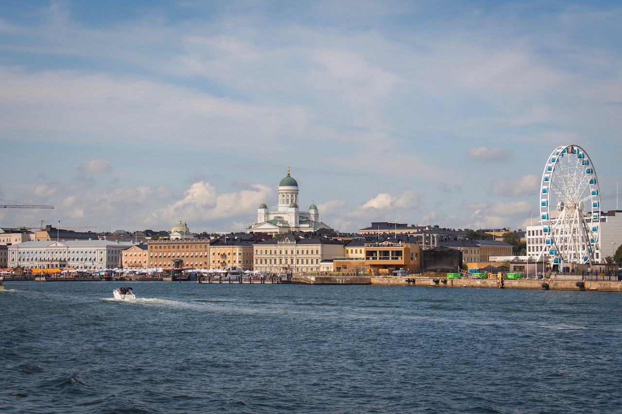 Helsinki skyline