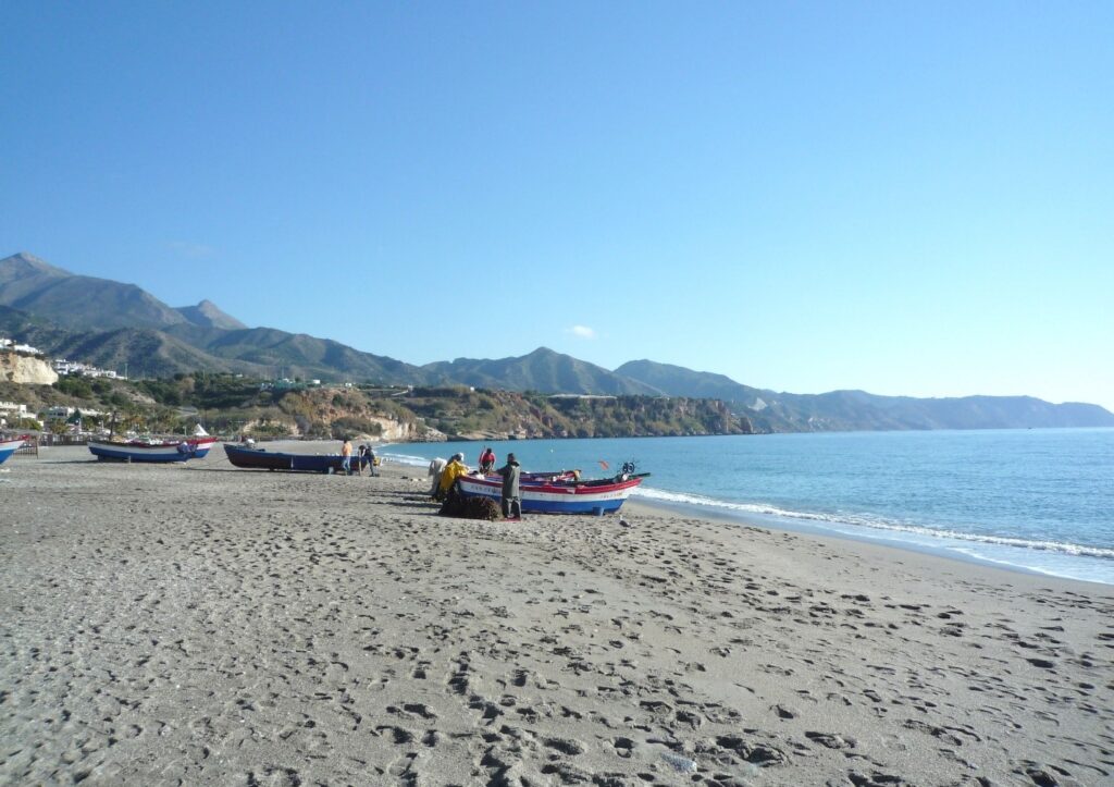 Burriana Beach (Nerja) - Beach in Malaga