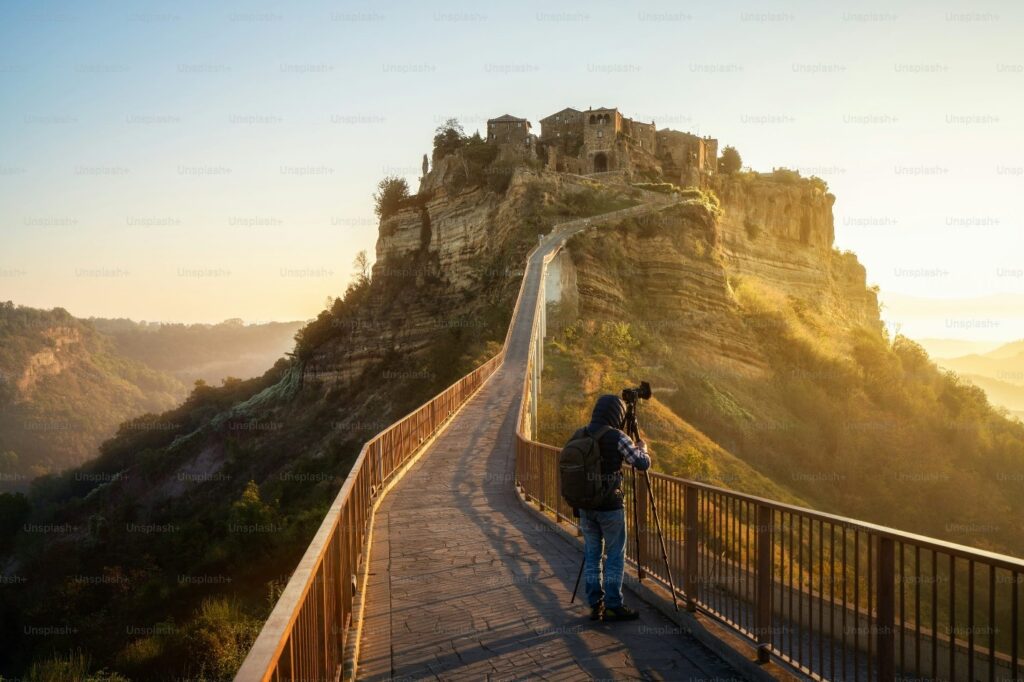 Civita di Bagnoregio Old Town in Italy