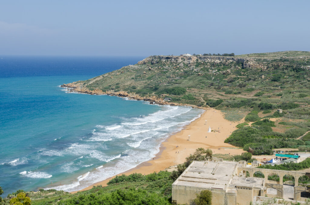 West view of Ramla Bay, Gozo