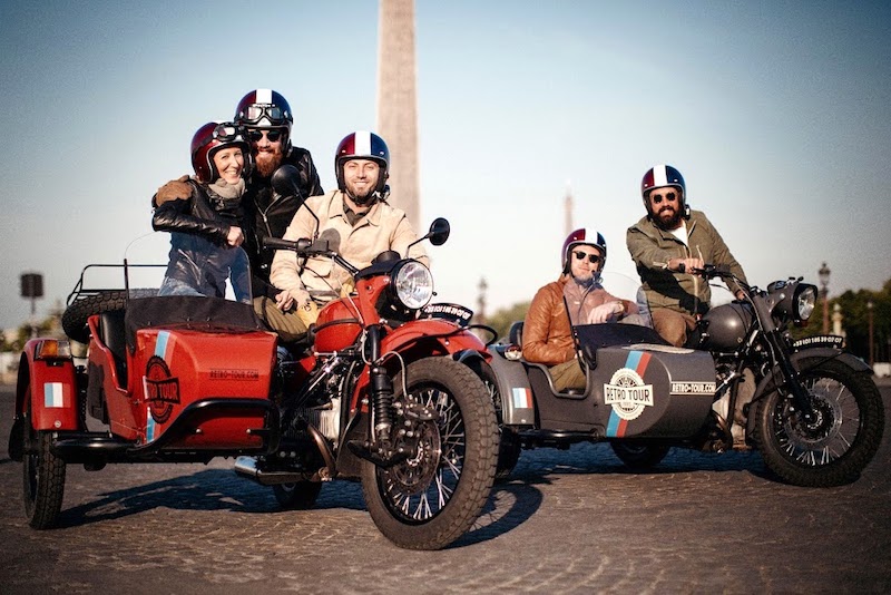 Retro Tours motorcyklar