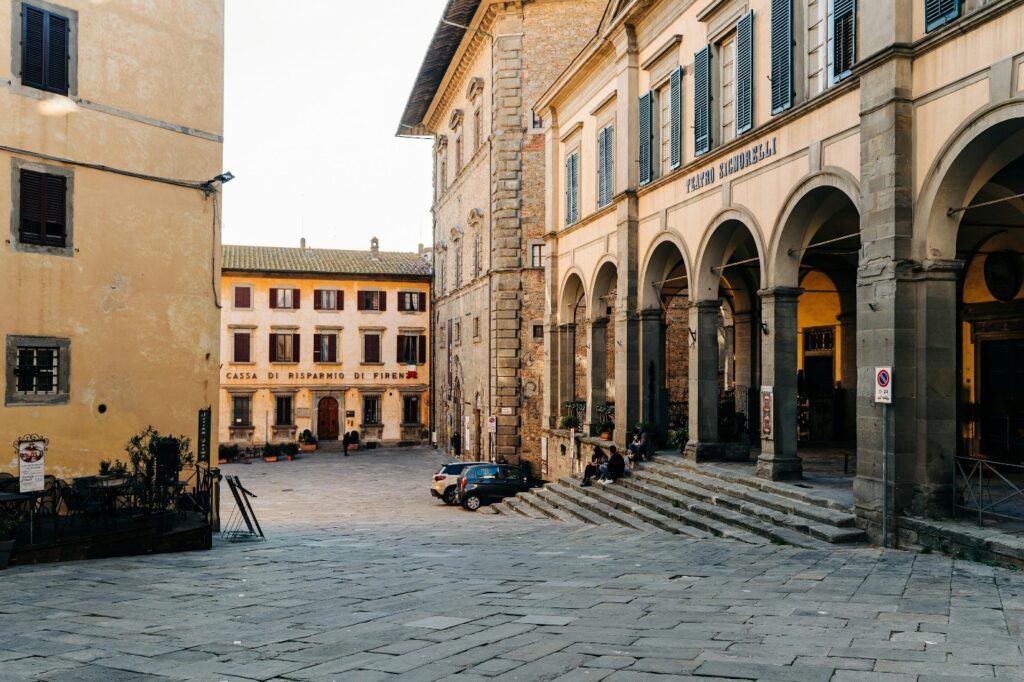Cortona Old Town in Italy