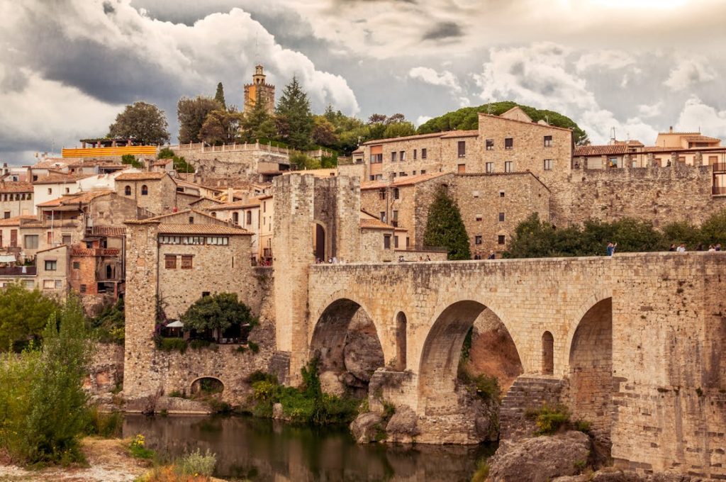 Besalu Old Town in Spain